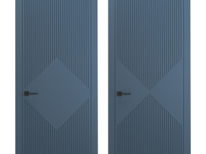 Interior doors milled 2 Modello 3D