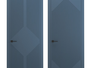 Interior doors milled 2 Modello 3D