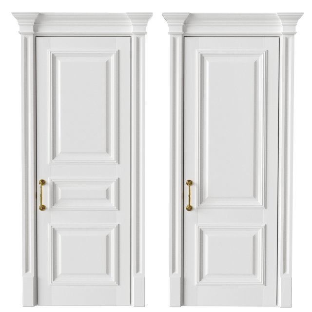 Prada doors 3D Модель .c4d .max .obj .3ds .fbx .stl .blend 