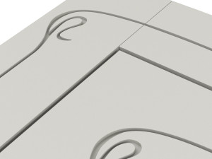 Doors Dorian Deco 1 3D Model