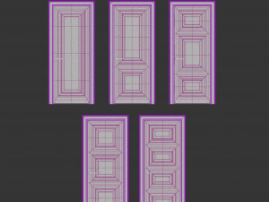 Dorian Imperiale Doors 3D मॉडल
