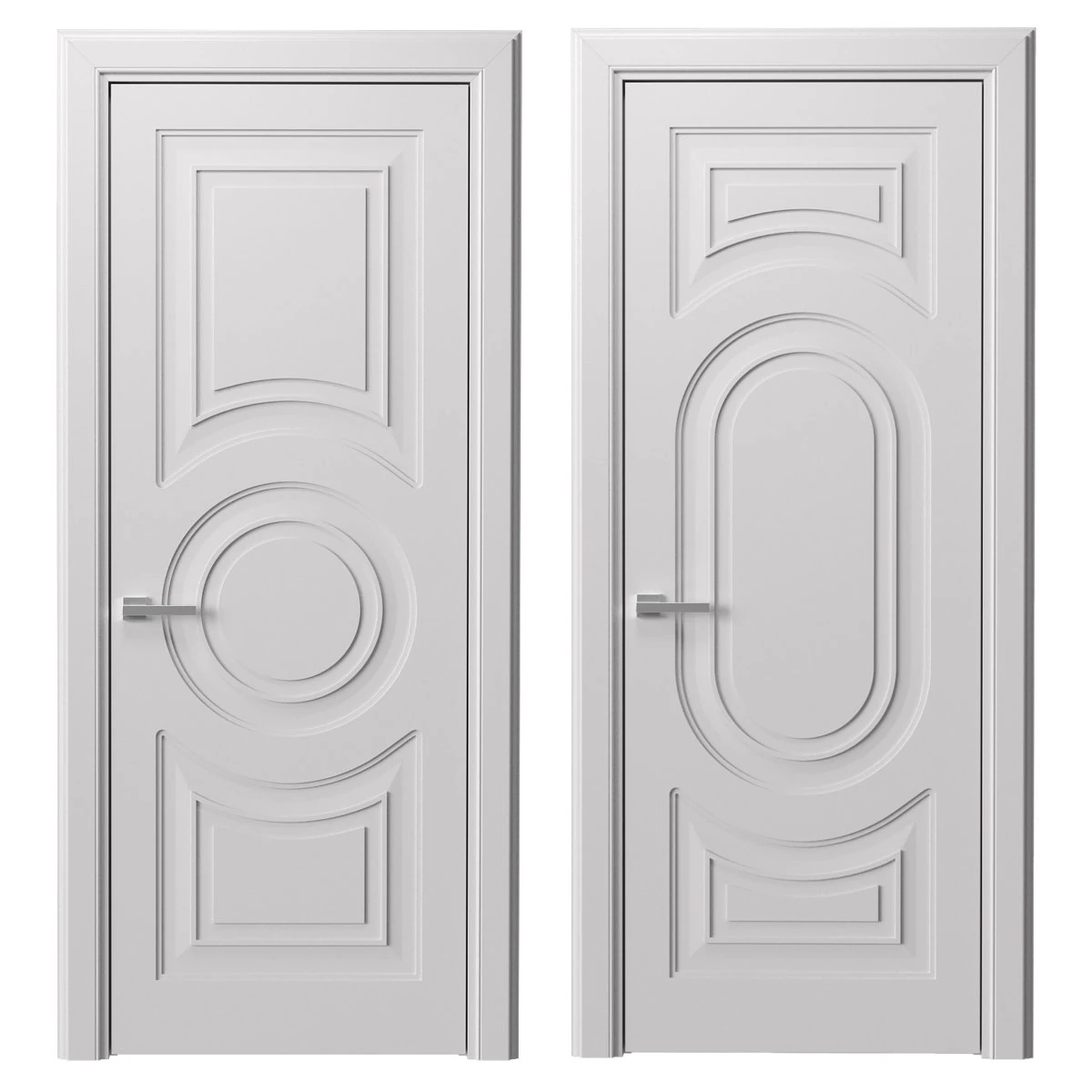 Doors Dorian Imperiale 12 3D Model .c4d .max .obj .3ds .fbx .stl .blend
