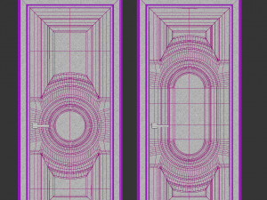 Doors Dorian Imperiale 12 3D Model