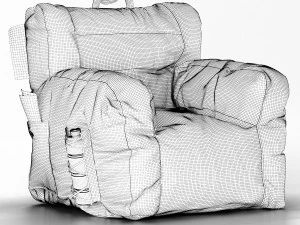 Dorm Big Joe Chair 3D Model