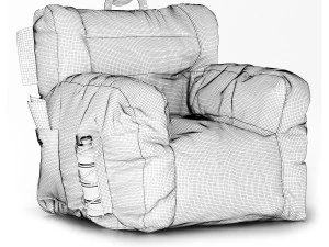 Dorm Big Joe Chair 3D Model