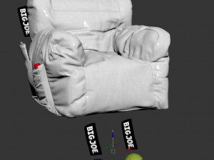 Dorm Big Joe Chair Modèle 3D