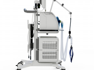 Artificial lung ventilator Drger Evita V800 Modelo 3D