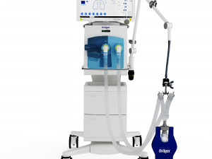 Artificial lung ventilator Drger Evita V800 Modelo 3D