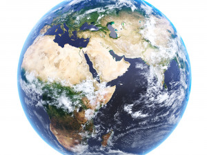 Planet Earth Model 3D