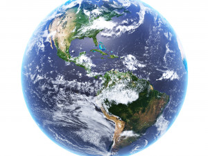 Planet Earth Model 3D