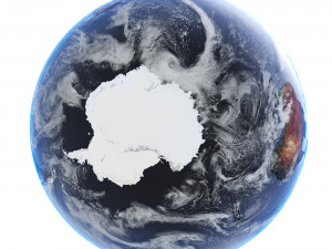 Planet Earth Model 3D
