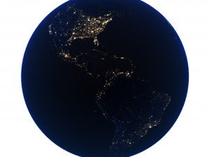 Planet Earth Model 3D