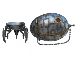 Souvenir - box Cosmic Egg 3D Model
