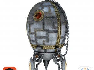 Hatıra - kutu Kozmik Yumurta 3D Model