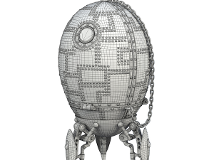 Souvenir - box Cosmic Egg 3D Model