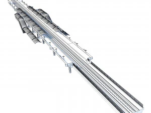Eisenhower Ave Station Subway Station 3D Model