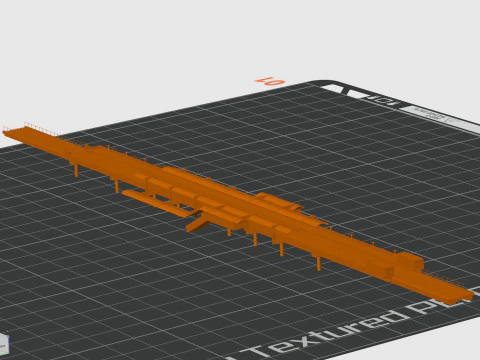 Eisenhower Ave Station Subway Station 3D Model