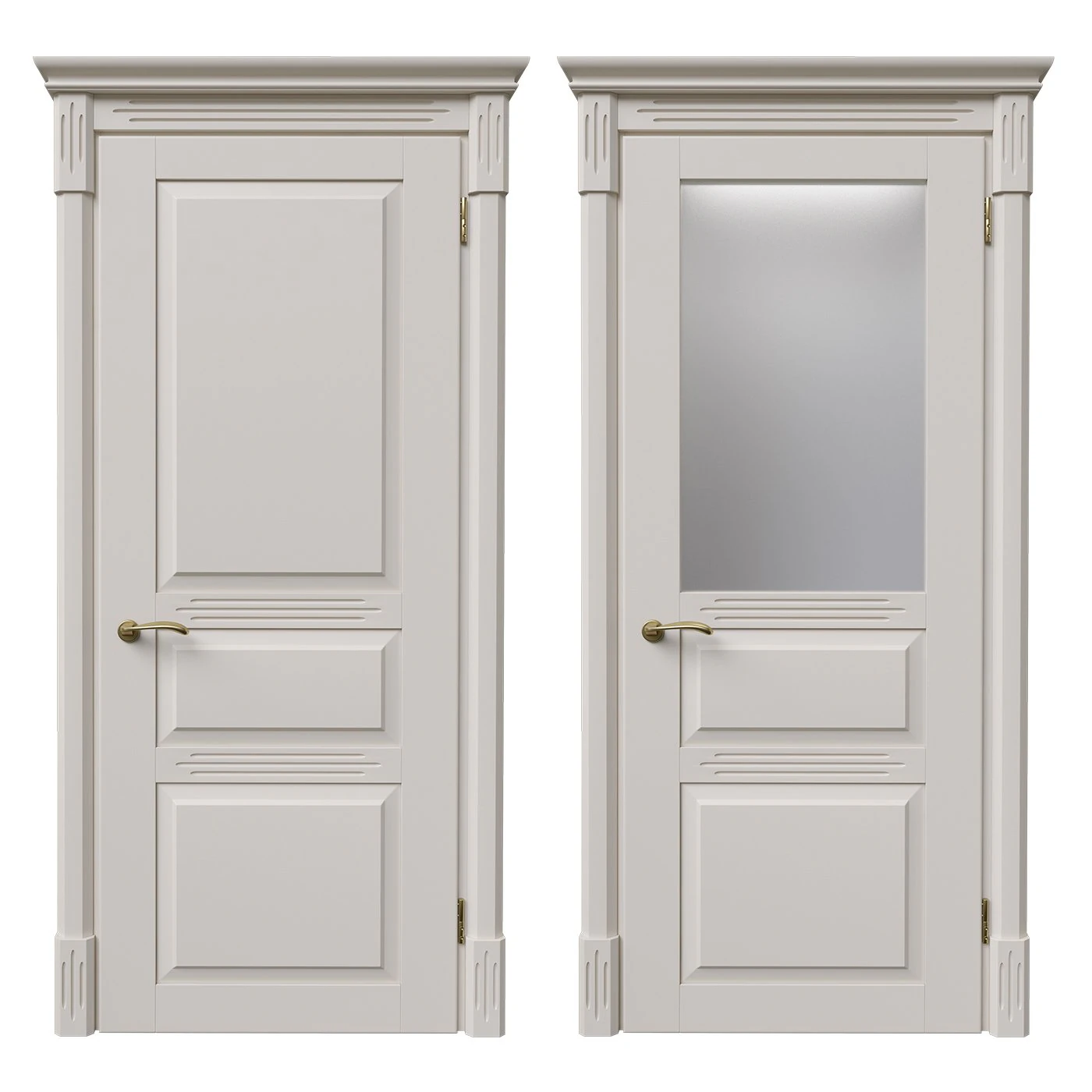 Elegance doors 3D Model .c4d .max .obj .3ds .fbx .stl .blend 