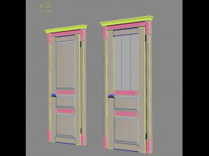 Elegance doors 3D Model