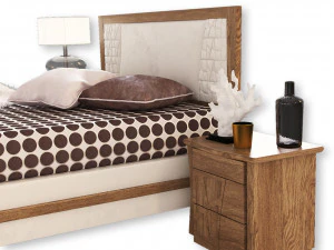 Bed Motivi 3D Model