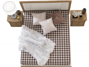 Bed Motivi Modelo 3D