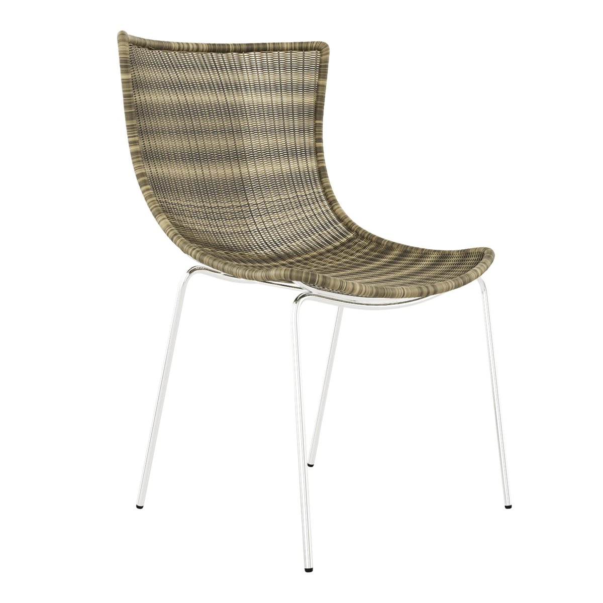 Fibonacci chair 3D Model .c4d .max .obj .3ds .fbx .stl .blend