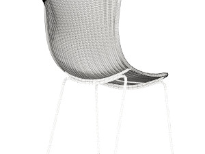 Fibonacci chair 3D Model