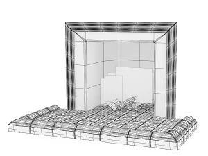 Fireplace 3D Model