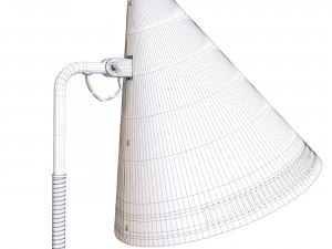 Floor lamp Paavo Tynell lamp 3D Model