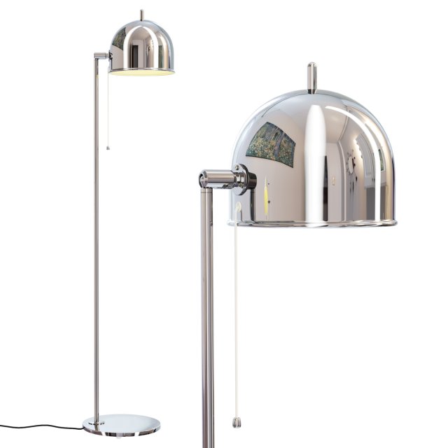 Floor lamp G-075 from Bergboms 3D मॉडल .c4d .max .obj .3ds .fbx .stl .blend 