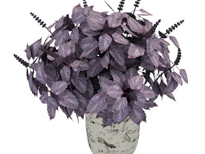 Bouquet in a vase 1 3D Model