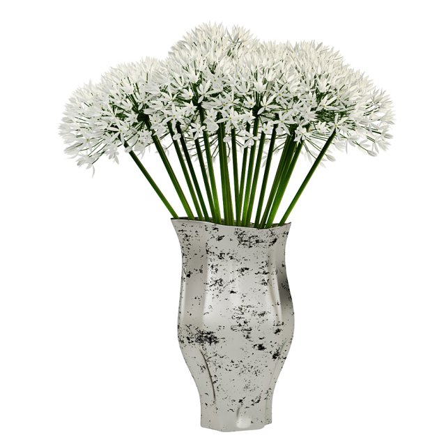 Bouquet in a Vase 2 3D-Modell .c4d .max .obj .3ds .fbx .stl .blend 