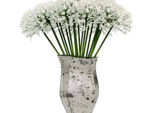 फूलदान में गुलदस्ता 2 3D मॉडल