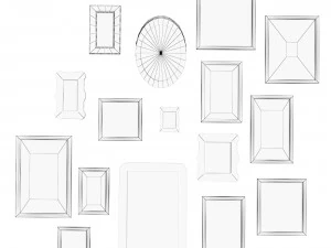 Photo frames 3D Model