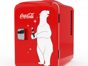 Coca Cola mini fridge Modèle 3D