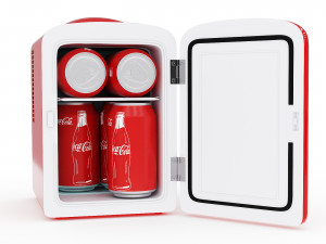 Coca Cola mini fridge Modèle 3D