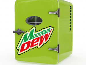 Mini fridge Pepsi Cola 3D 模型