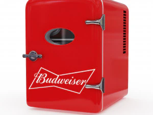 Mini fridge Pepsi Cola 3D Model