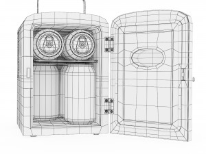 Mini fridge Pepsi Cola 3D 模型