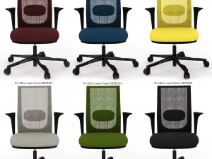 Office chair HAG Futu 1100 3D Model