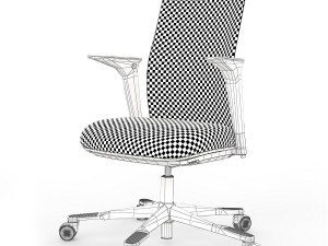 Office chair HAG Futu 1100 Model 3D