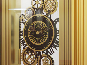 Grandfather clock 3D Модель