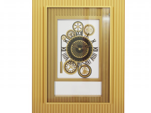 Grandfather clock 3D Model