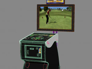 Golden Tee Live slot 3D Model