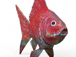 Pesce d'oro Modello 3D