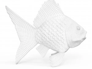 Pesce d'oro Modello 3D