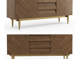 Greyson sideboard dresser 3D Model