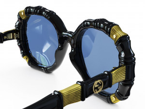 Gucci Bamboo Sunglasses 3D Model