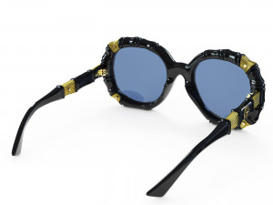 Gucci Bamboo Sunglasses 3D Model