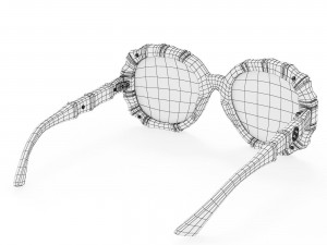 Gucci Bamboo Sunglasses 3D Model